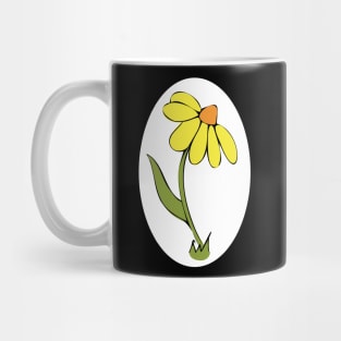 Daisy Whimsical Cartoon Illustration Happy Colours Mug